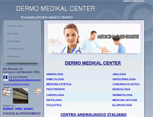 Tablet Screenshot of dermomedikalcenter.it